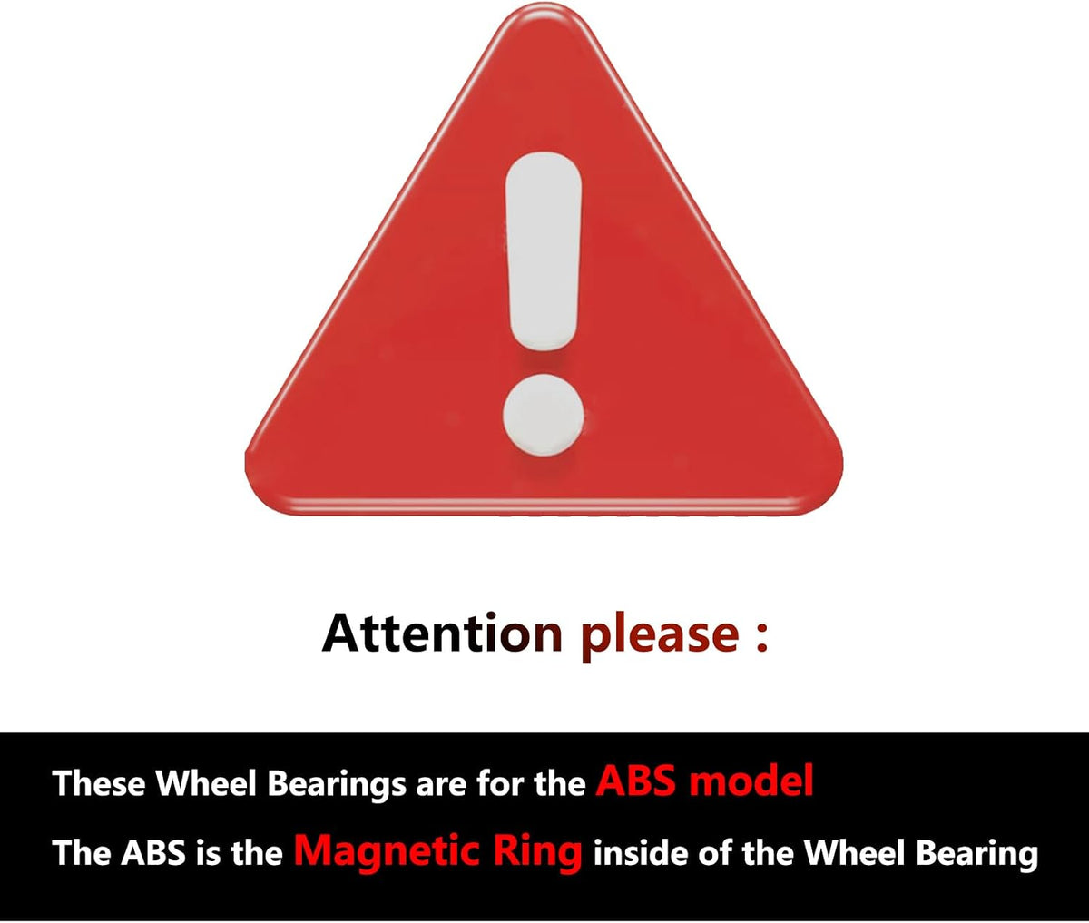JLEO Front Rear Wheel Bearing for Chevy,for Buick,for GMC,for Cadillac