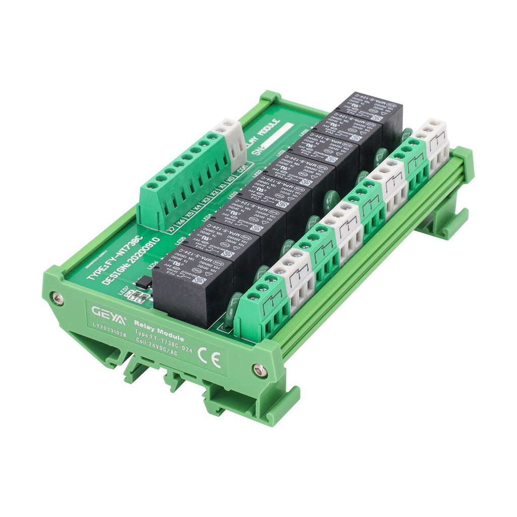 8 Channel Relay Module AC/DC 12V PLC Relay