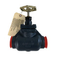 Hansen GS200H, 2" Ammonia Shut-Off Valve Globe, Socket Weld, Handwheel
