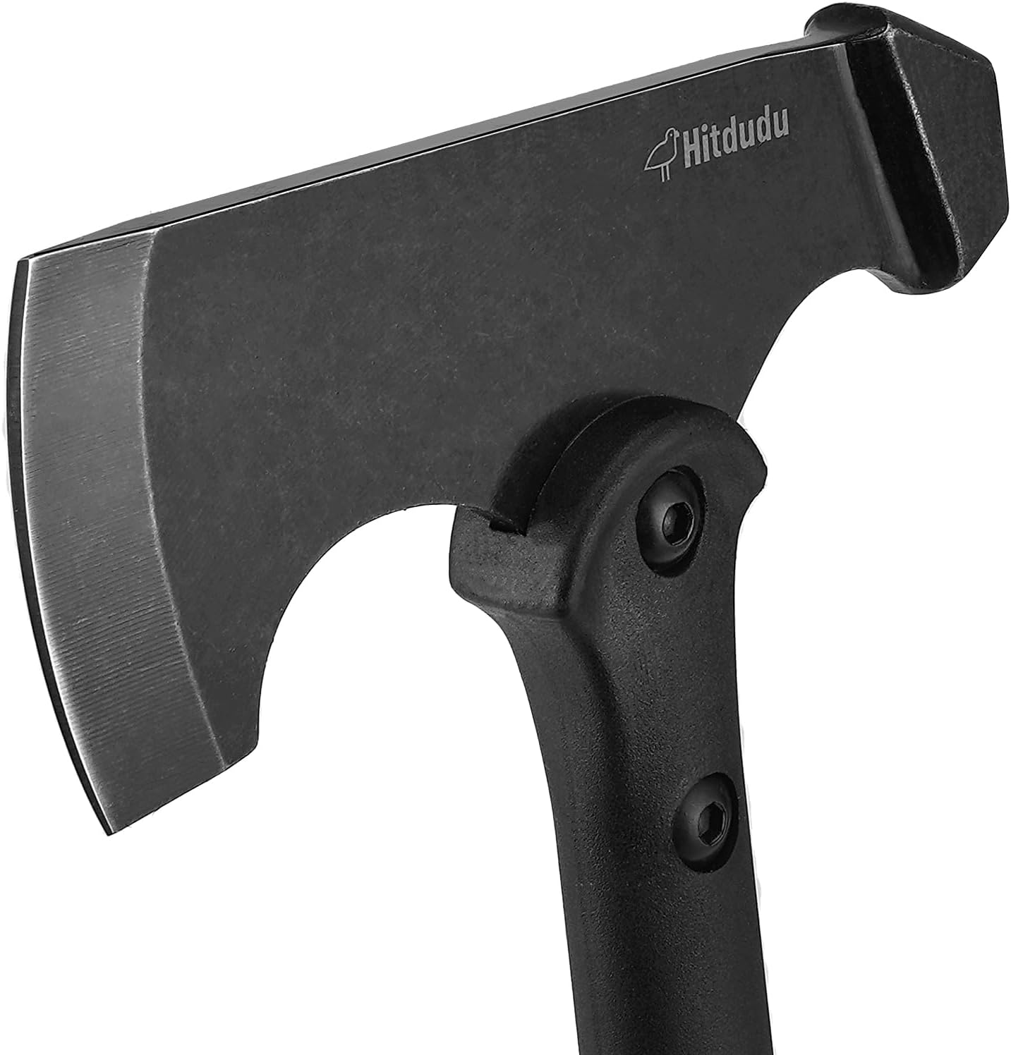 Camping Axe and Hatchet, 15.7" Tactical Tomahawk with Hammer Face, Nylon Fiber Handle for Outdoor Survival Hiking