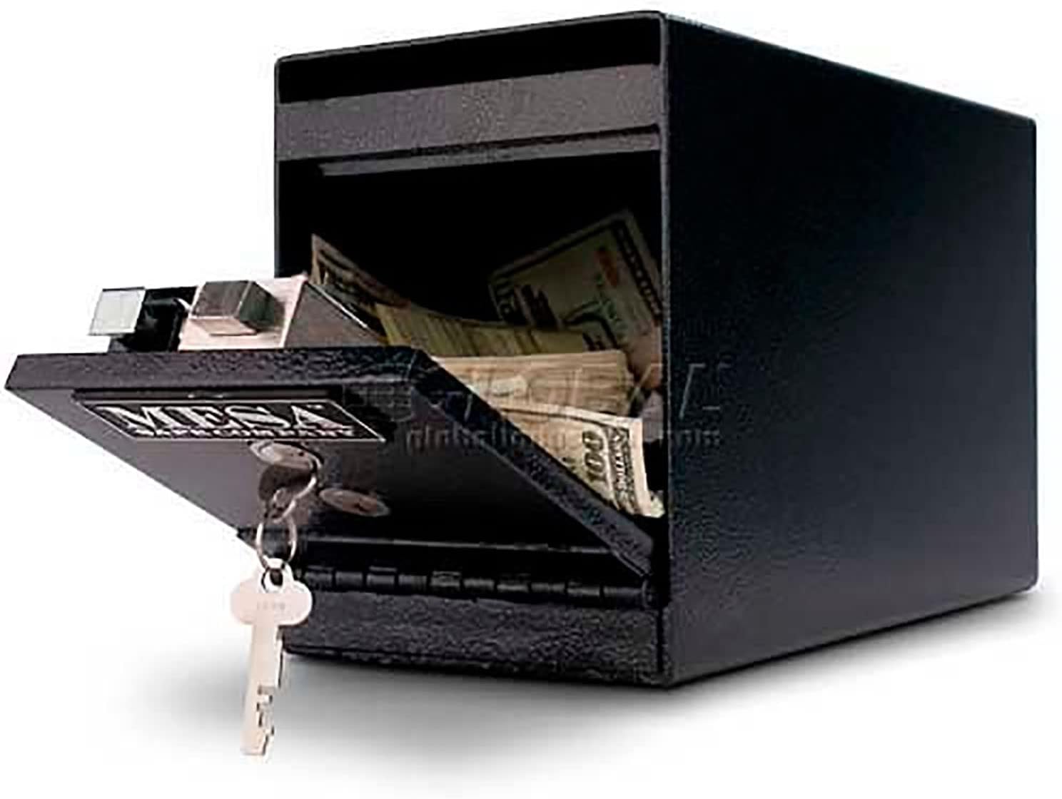 Mesa Safe B-Rate Undercounter Safe Cabinet Dual Key Lock, 6"W x 12-3/4"D x 8"H