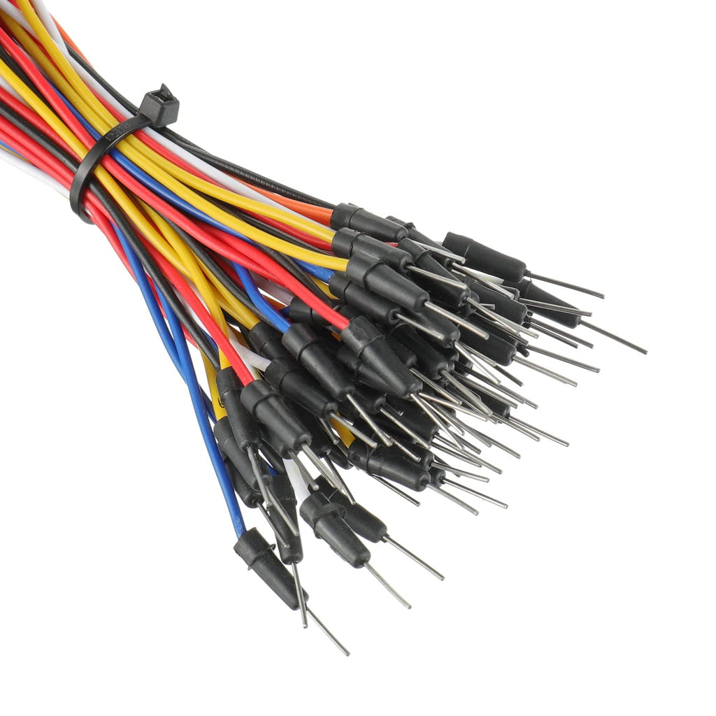 1Pcs 803 & 1 Pcs 400 Tie Points Solderless Breadboard, 65 Pcs Jumper Wires, 6PCS 170 Points Mini Breadboard