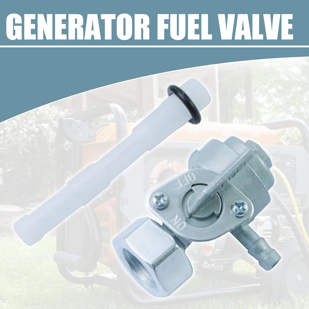 Suptizizkz M16x1.5mm Generator Petcock Fuel Gas Tank Switch Shut Off Valve Compatible with Predator Generac DuroMax Powermate Gasoline Generator Replacement Parts
