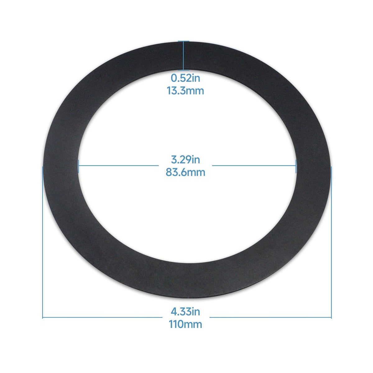 2PCS Kitchen Sink Drain Seal for InSinkErator Garbage Disposal Gasket