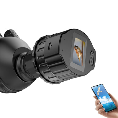 WiFi Telescope Camera Eyepiece: 64GB Electronic Eyepiece, 1.5" Screen, 1080P FHD Recording, Telescope Microscope