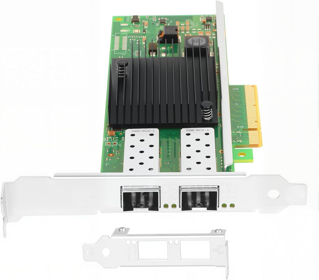 PCIe Ethernet Network Card for Intel X710-DA2 X710-BM2 Chipset PCIe 3.0 x8 10Gb Dual Port SFP+ LAN Card Support Windows Server/Windows/Linux/VMware/ESX