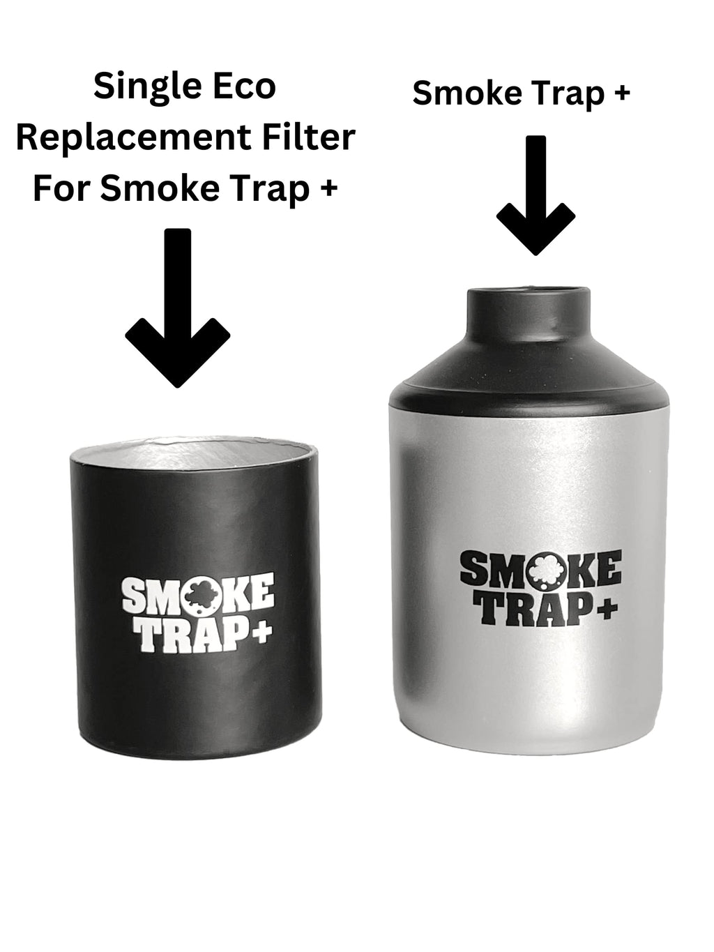 Smoke Trap+ Eco-Friendly Replacement Filters for Smoke Filter (3 Pack)