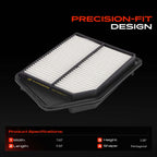 A-Premium 2-PC Engine Air Filter Compatible with Acura & Honda
