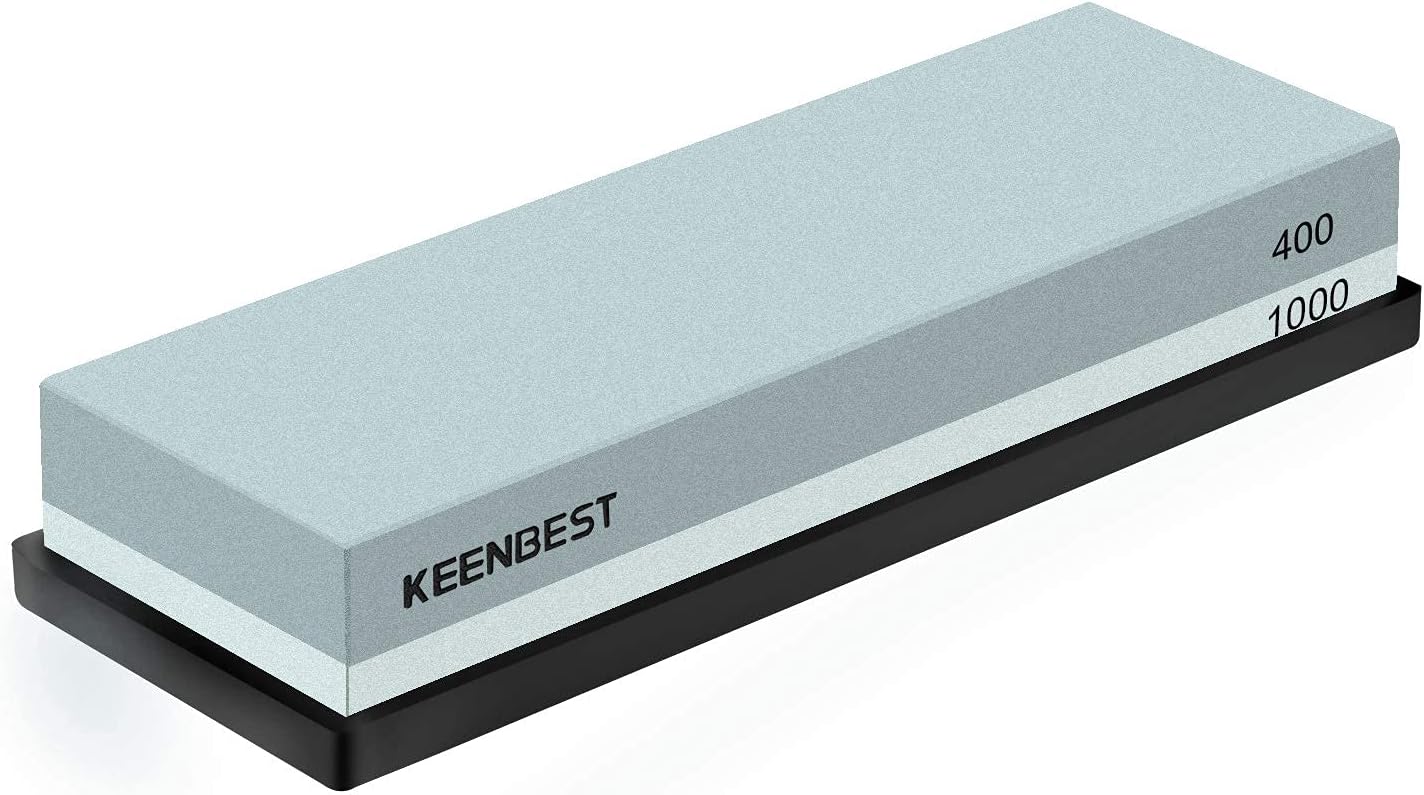 Actual Grit Premium Material Sharpening Stone 2 Side 400 1000 Whetstone Set Kitchen Knife Sharpener Stone Wet Stones
