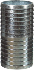 BK Products 2 in. Barb x 2 in. Dia. Barb Galvanized Steel Coupling