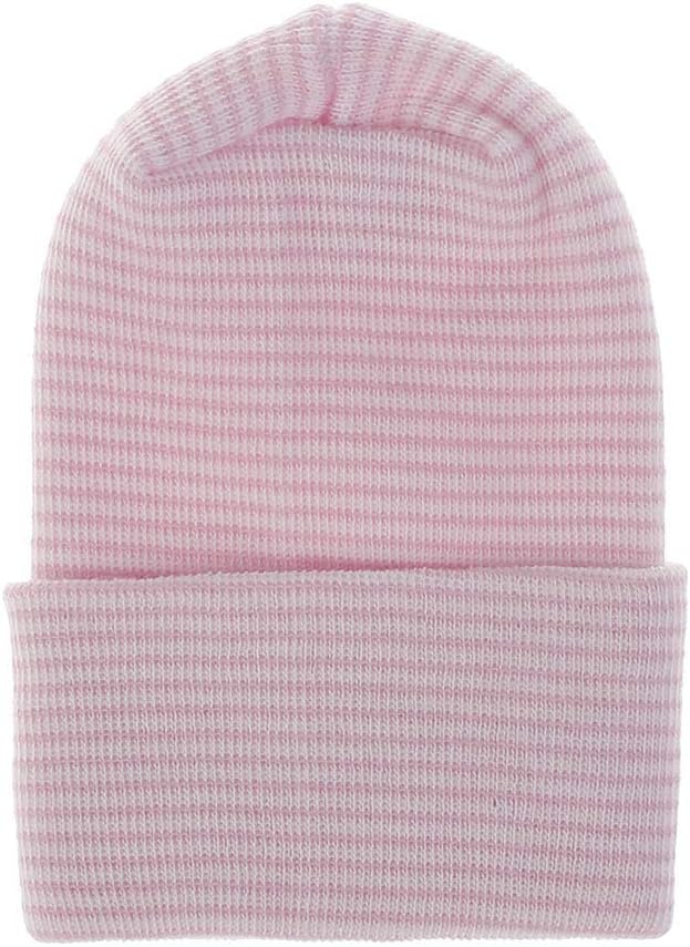 Newborn Hospital Hat Infant Baby Hat Caps with Bow Soft Cute Nursery Beanie Hat