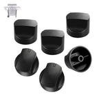 6-Pack Grill Control Knobs for Charbroil Performance Replacement Parts