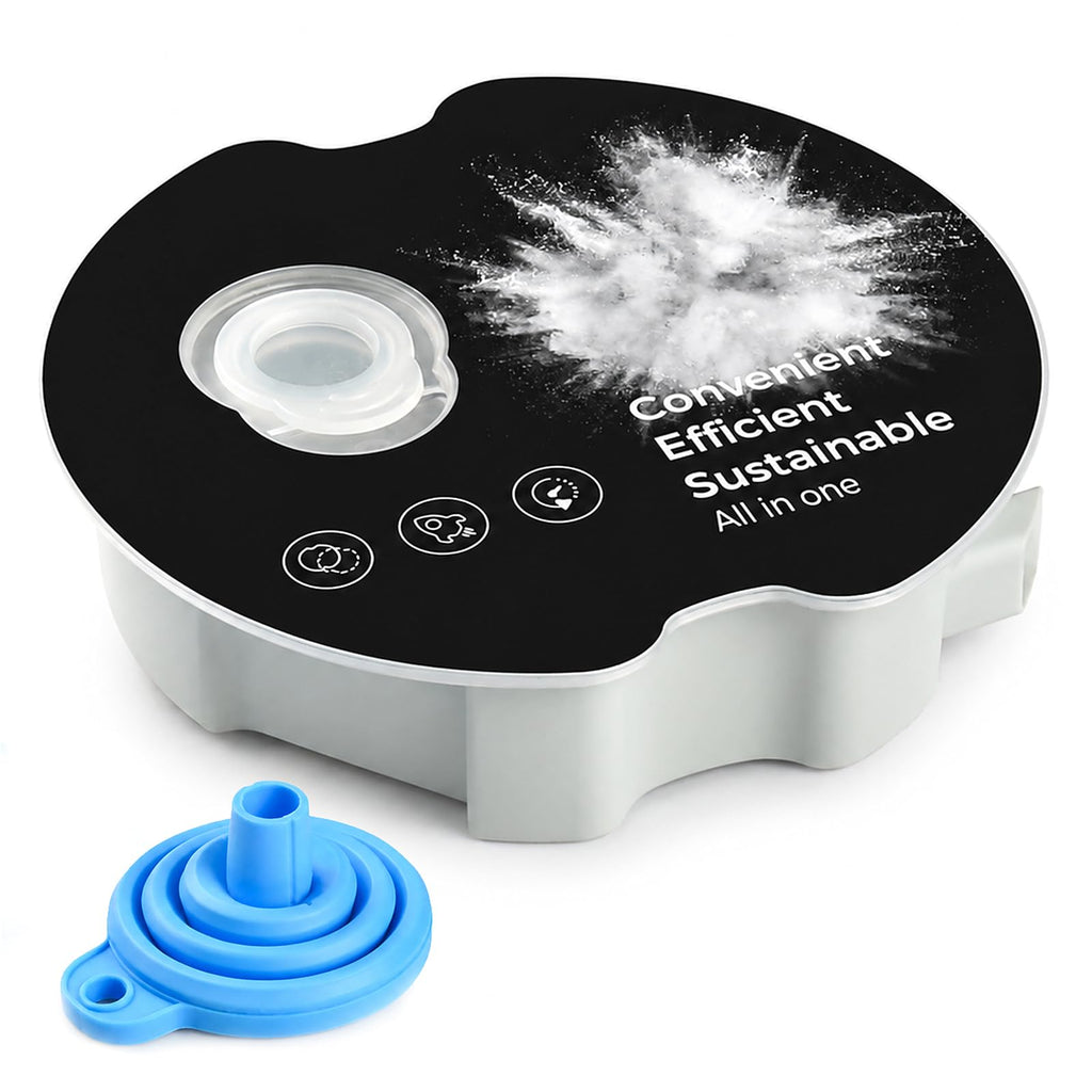 Reusable PowerDisk Compatible with Miele AutoDos Dishwasher, Refillable Empty Dishwasher Detergent Container