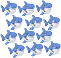 2.75 Inch Rubber Water Squirting Sharks, One Dozen
