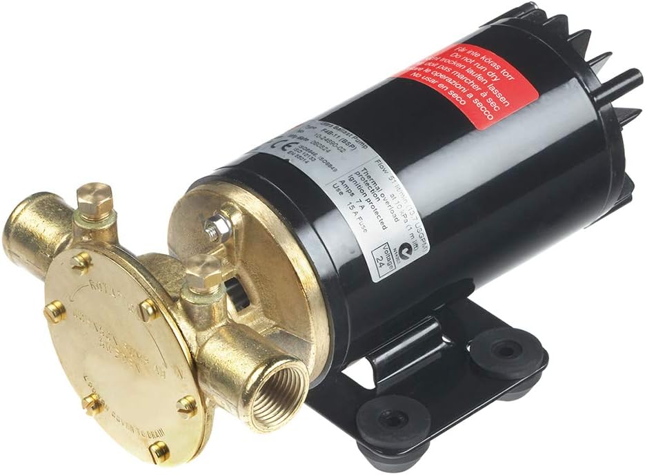 Johnson Pumps 10-24690-18 Rogue Ballast Pump 13.5 Gpm 12V, Black