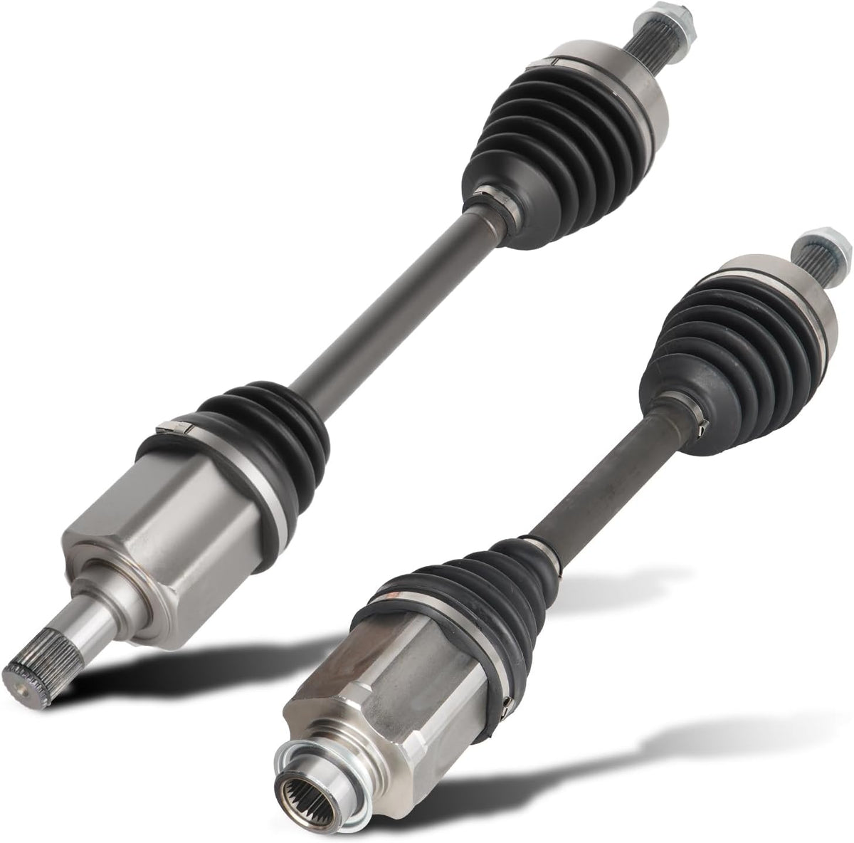 Front Left & Right CV Axle Shaft Assembly Fits for Honda CR-V 2.4 2.4L 2002-2006 (Not for Base, EX-L Models),1 Pair of Driver Passenger Side CV Axle Shaft Assembly, Replace for 66-4206