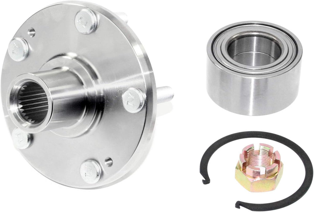 DuraGo 29596149 Front Wheel Hub Kit, 1 Pack, Silver