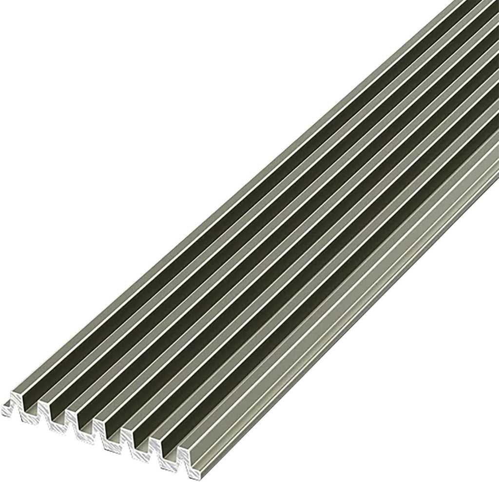 Thickened Stair Nosing Flat, Anti-Slip Step Edge Protector with Fluted