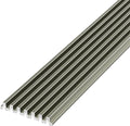 Thickened Stair Nosing Flat, Anti-Slip Step Edge Protector with Fluted