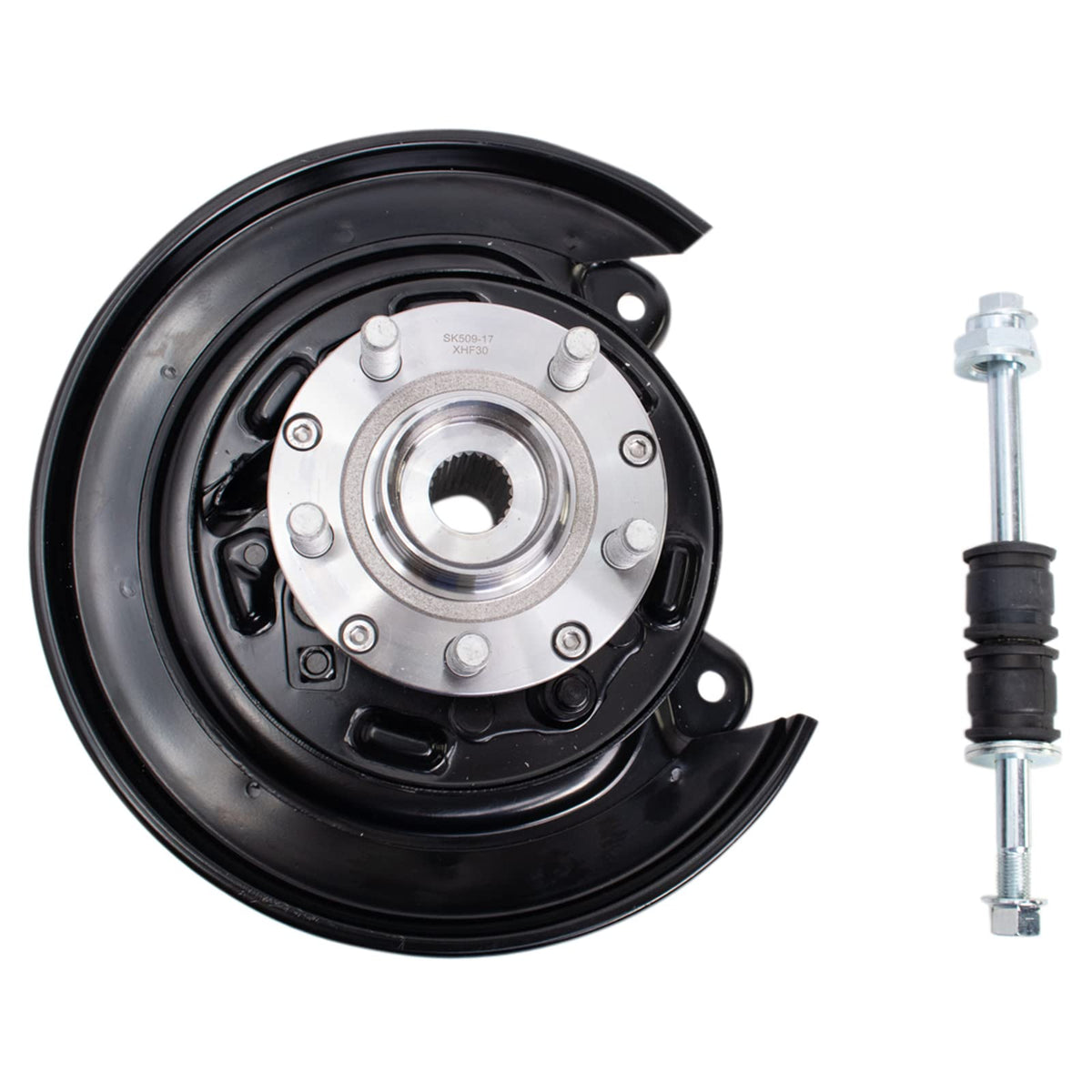 TRQ Rear Complete Wheel Hub Bearing & Steering Knuckle Assembly RH