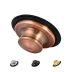 RQYEKDO 3.35" Garbage Disposal Replacement Stopper Antique Copper Sink Plug