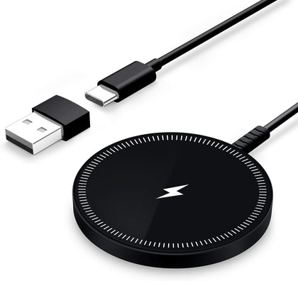 Magnetic Wireless Charger Fast Charge Strong Magnet Charging Pad for iPhone 17/16/15/14/13/12 - Series&AirPods Pro