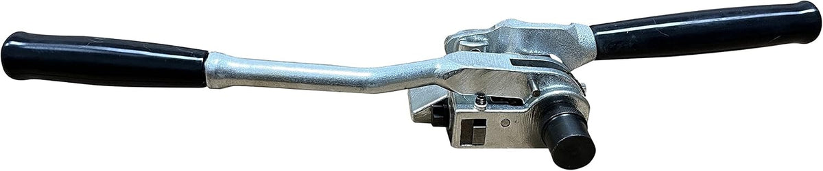 2-in-1 Stainless Steel Strapping Tensioner Piler Banding Tools, Fastening Cutting and Hammering Straps Packing
