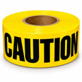 Premium Yellow Caution Tape I 3 inch x 1000 feet I Harzard Tape w/Bright Yellow & Bold Black Text I 3" Wide for