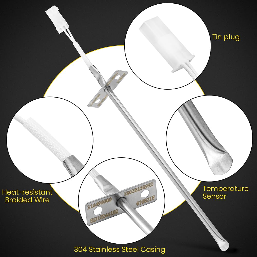 316490000 Oven Temperature Sensor Probe Replacement