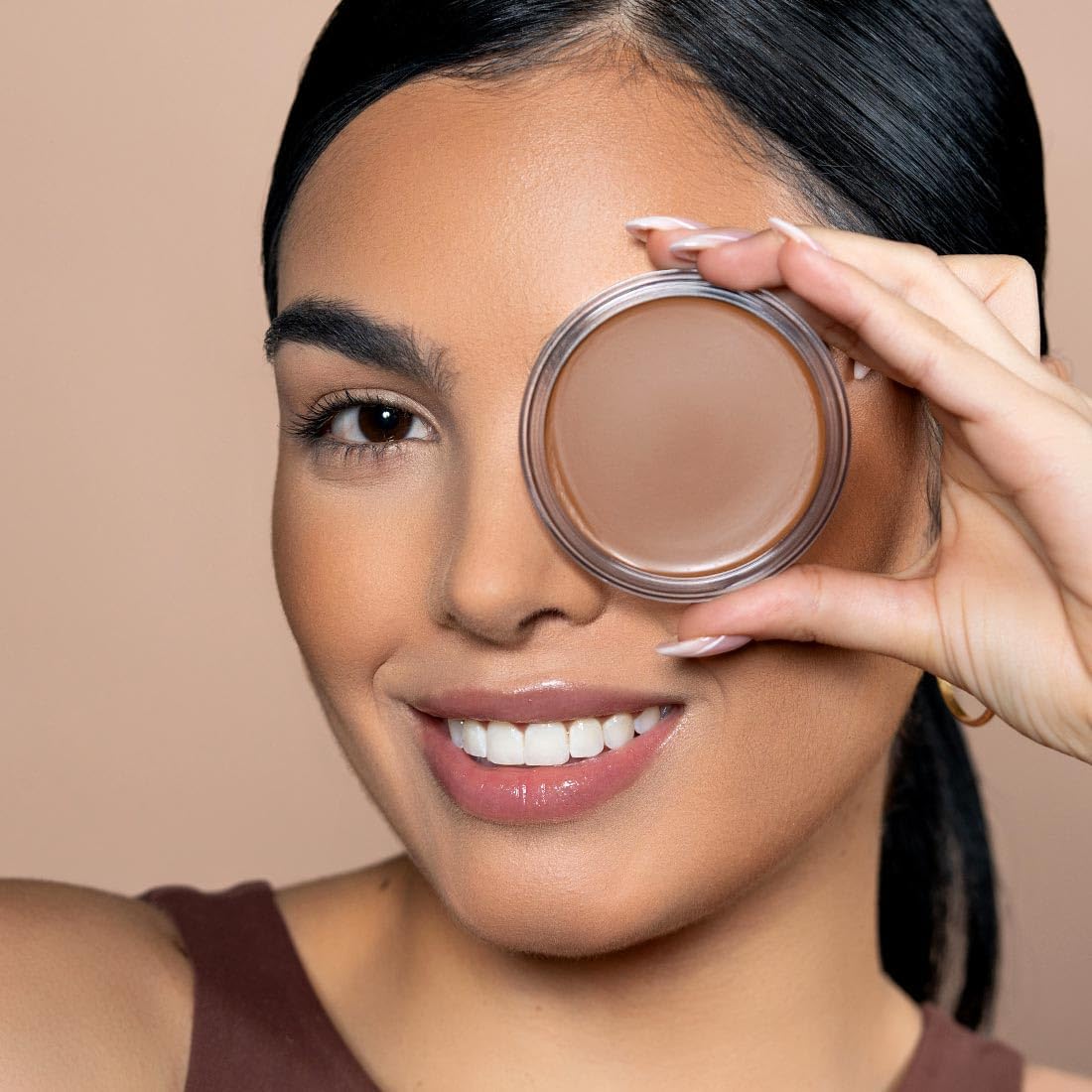Cream Bronzer for Face & Skin, Toasted Almond