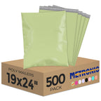 Poly Mailers 19x24 500PC Shipping Bags for Clothes Small Business