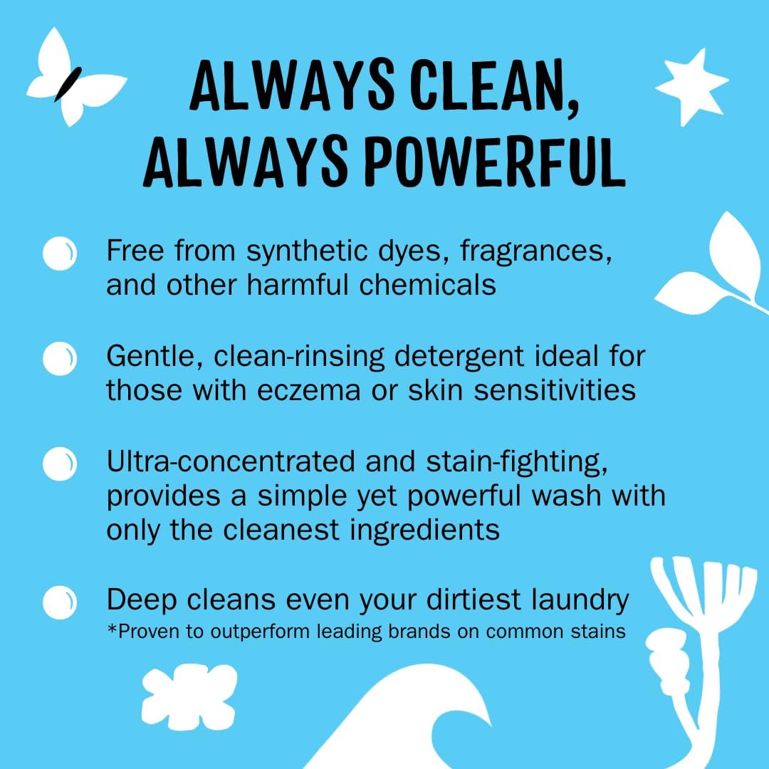 Original Laundry Detergent Powder | Clean Laundry Detergent Powder for Sensitive Skin | Simple, Effective