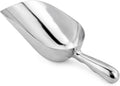 34547 Round Bottom Bar Ice Scoop, 24-Ounce, Silver