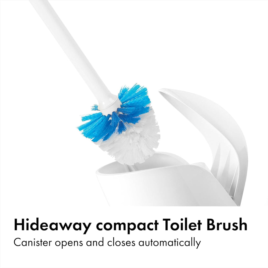 Good Grips Compact Toilet Brush & Automatic Canister Door