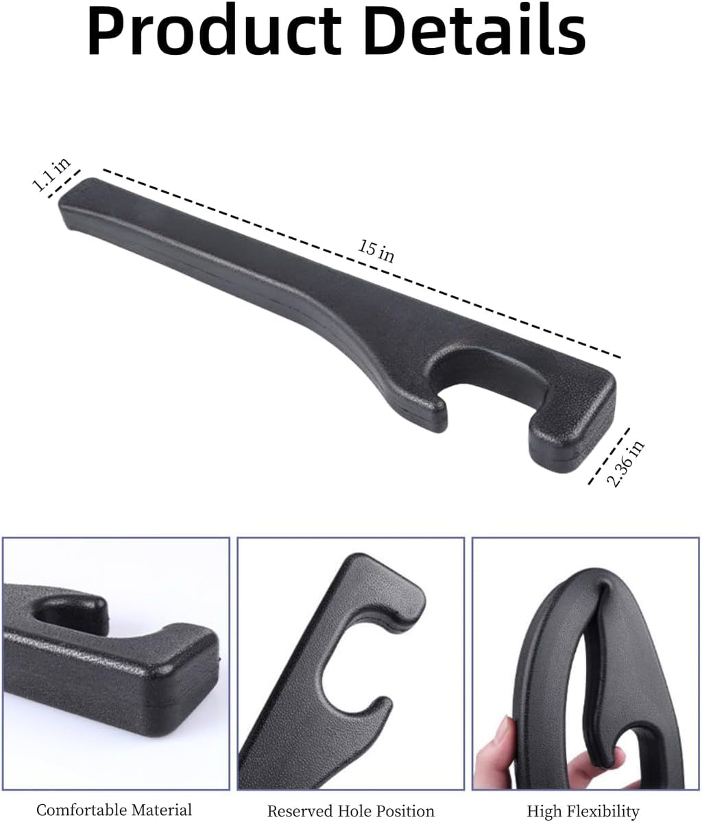 Car Seat Gap Filler 2 Pack, Universal Fit PU Leather Car Seat Gap Plug to Fill The Gap Between Seat and Console, Car
