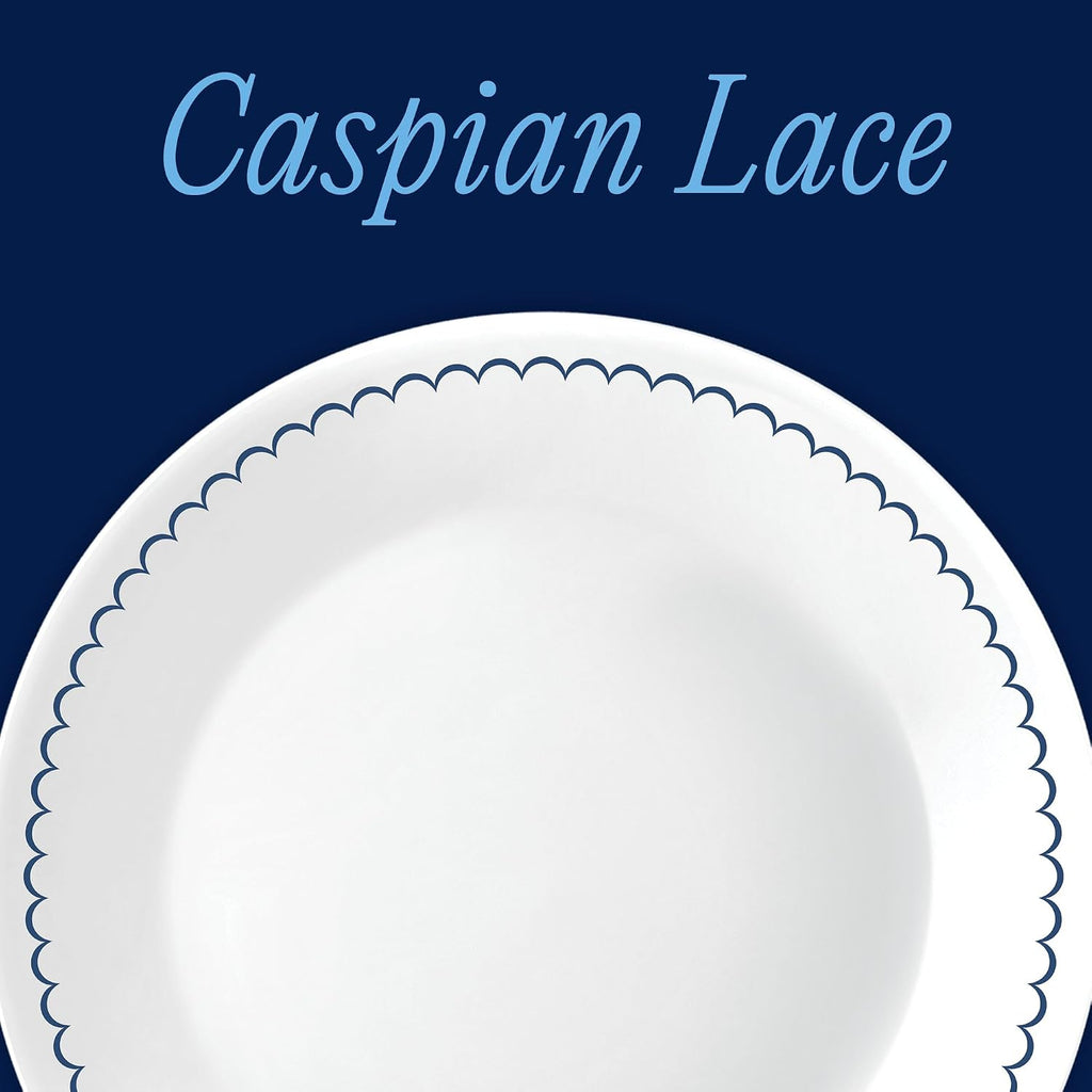 Caspian Lace 6-Piece 8.5-Inch Lunch Plate Set