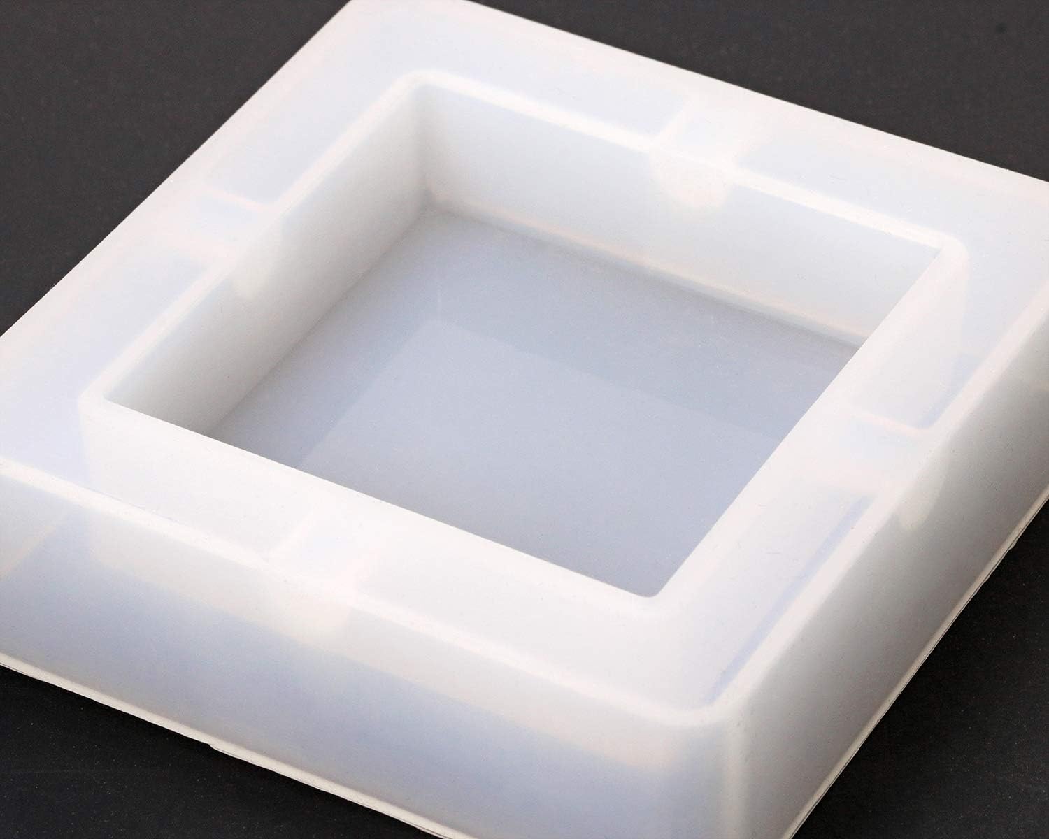 Ashtray Mould, Silicone Molds, Square Mold for Resin, Casting Mold Ashtray, Mold for Resin Casting DIY Art Craft