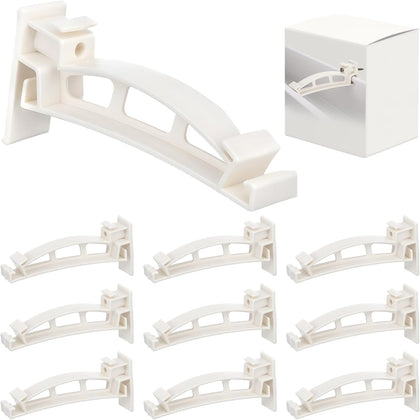 10 Pack 5" Gutter Hangers K-Style Hidden Roof Gutter Support Bracket