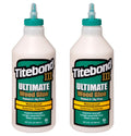 1415 III Ultimate Wood Glue, 32-Ounce Bottle,Tan, 1 Qt (Pack of 2) | ANSI Type I Waterproof Adhesive for Indoor &