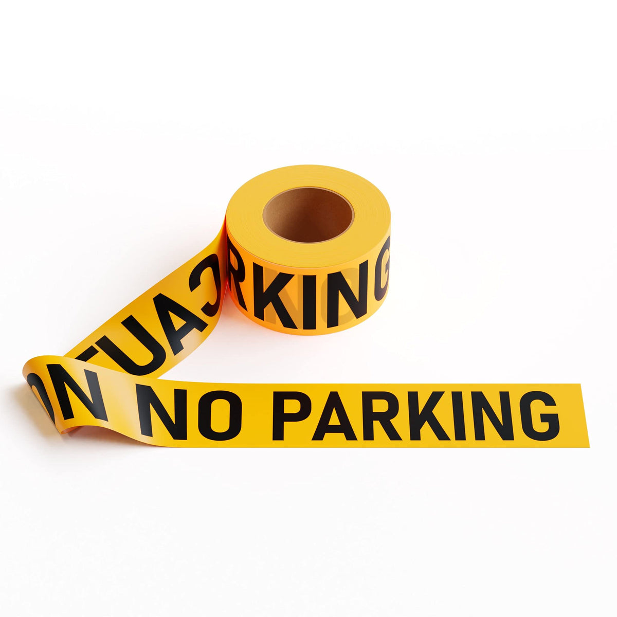 Caution No Parking PE Warning Tape, 3 in X 1000 Ft
