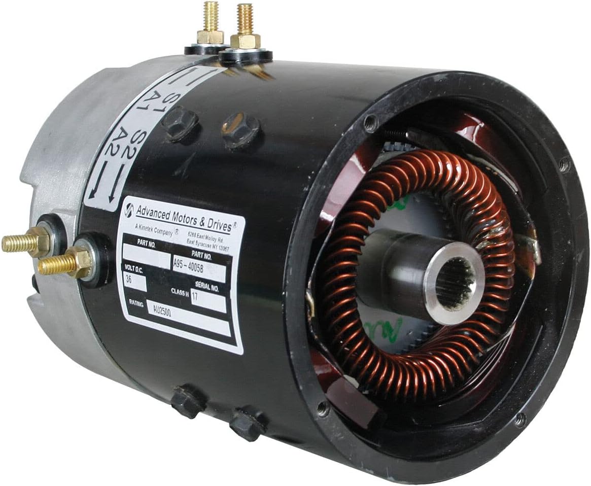 36 Volt Stock Grade Series 19-Spline 2.5 HP Golf Cart Motor