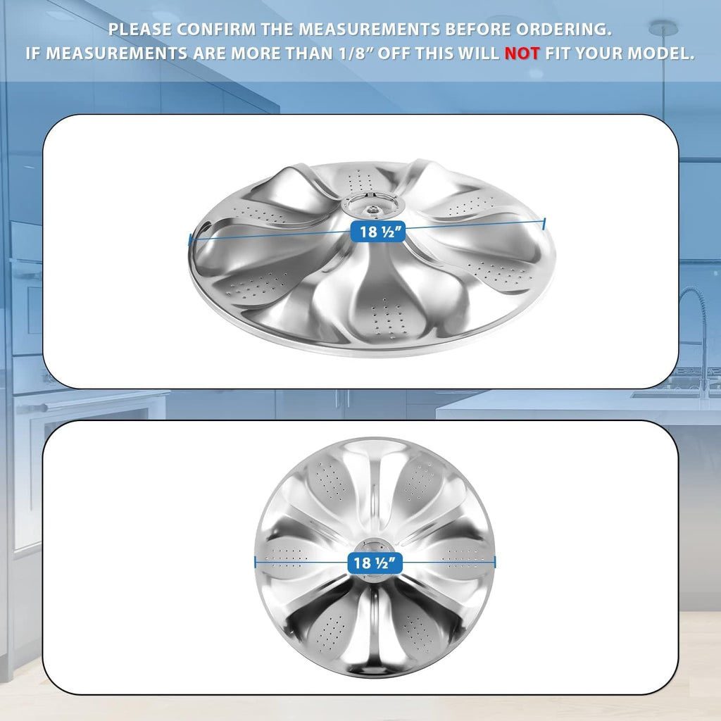 Washer Pulsator Cap Compatible with LG WT7300CV Wt7300cv/01 WT7300CW WT7400CV WT7400CW WT7500CV WT7500CW WT7600HKA WT7600HMA WT7600HVA WT7600HWA WT7800CV Wt7800cv/00 WT7900HBA WT7900HWA WT8400CB
