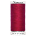 Gutermann Sew All Polyester Thread, 250Mtr, Candy Red (0909)