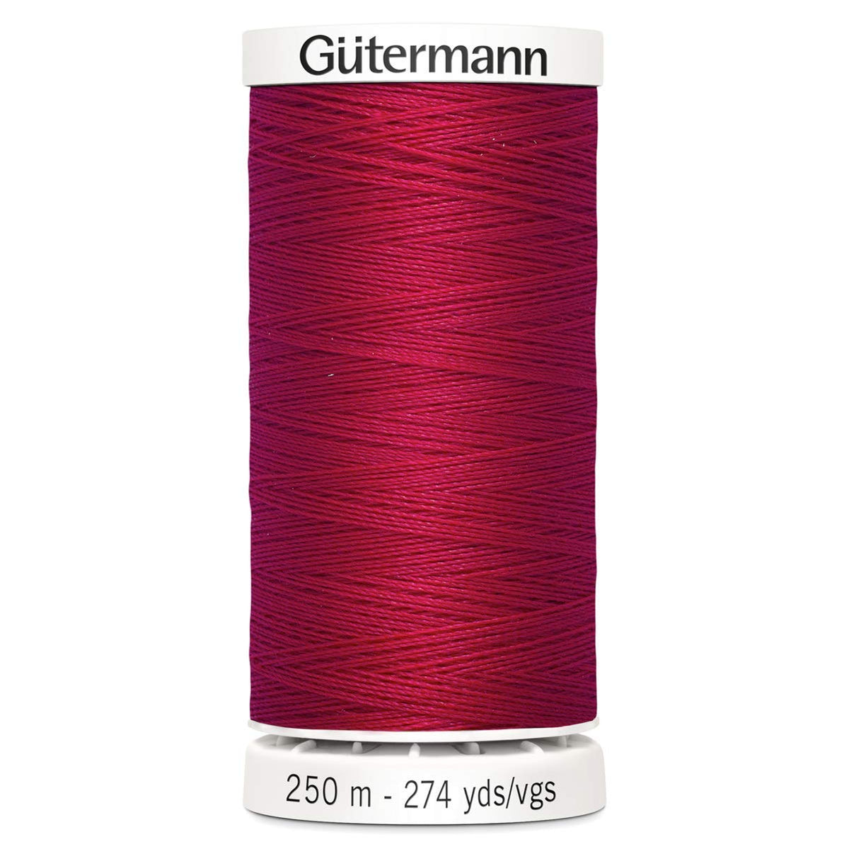 Gutermann Sew All Polyester Thread, 250Mtr, Candy Red (0909)