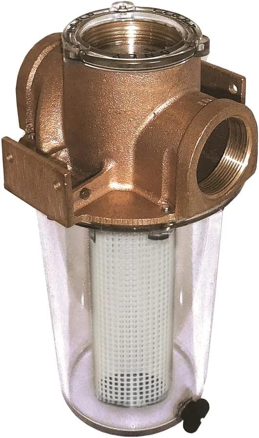 GROCO ARG-755 Series 3/4 Raw Water Strainer w/Non-Metallic Plastic Basket
