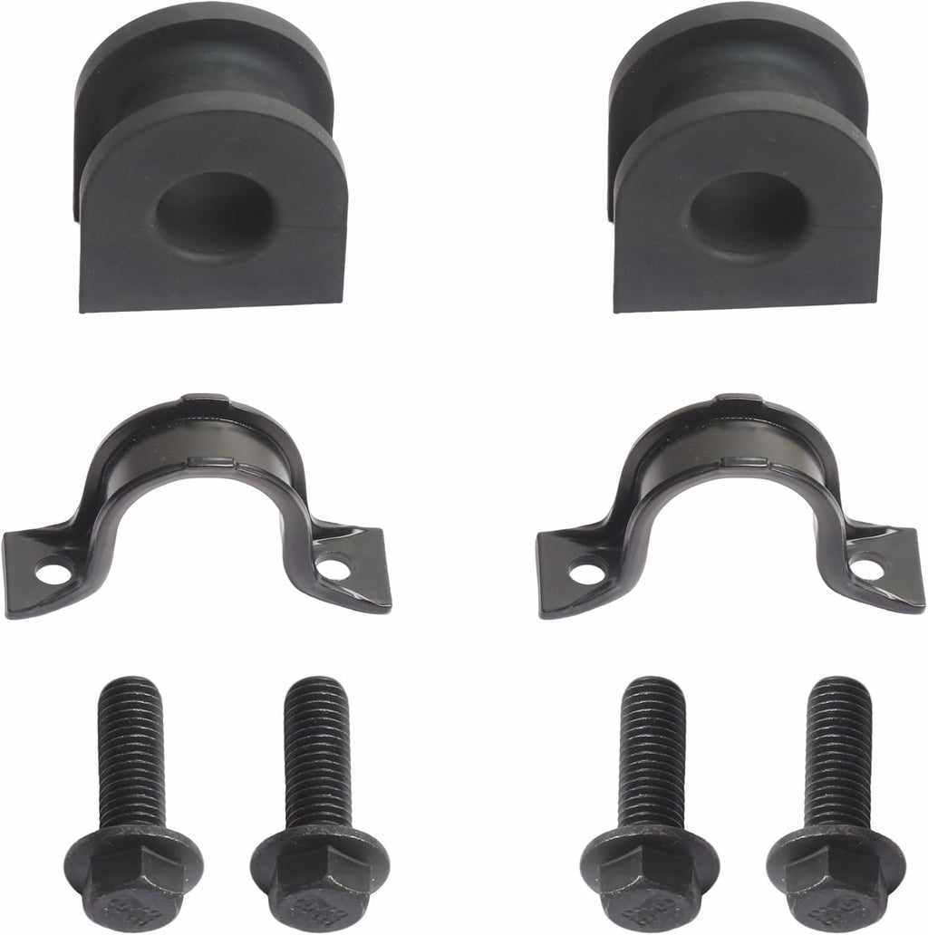 928-344 Front Sway Bar Bushings For Cadillac Chevy GMC Vehicle Escalade Avalanche Express Silverado Tahoe Suburban Savana Yukon Replace 1985-2007 Replace #K6408 28mm(Black)