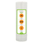 PSBM Pallet Netting Vented Stretch Wrap, 2 Pack, 20 Inch x 3000 Feet