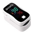 Fingertip Pulse Oximeter, Blood Oxygen Saturation Monitor (SpO2) & Pulse Rate Monitor with LED Display, Portable