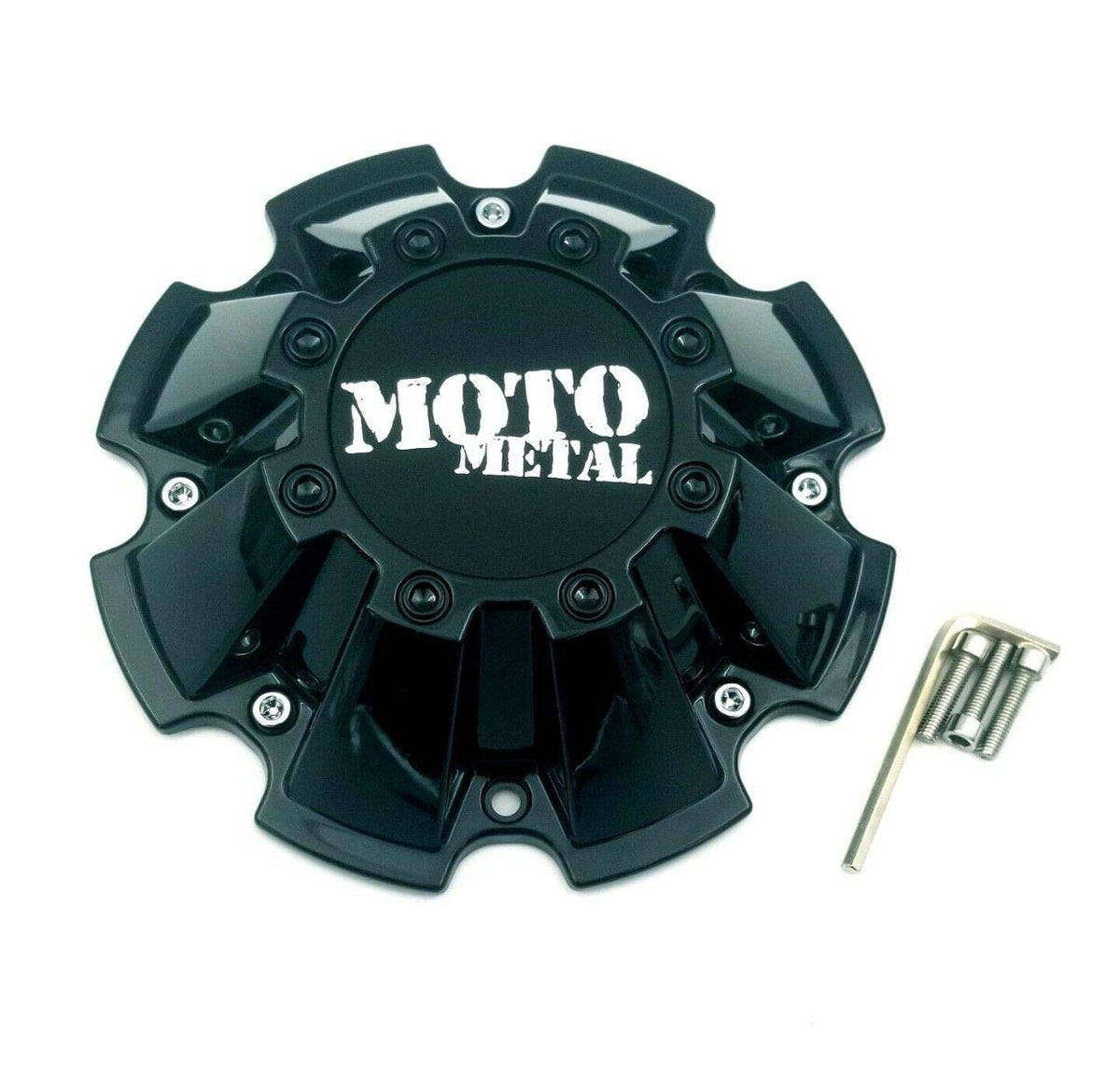 M793BK01 Single Black Wheel Center Cap