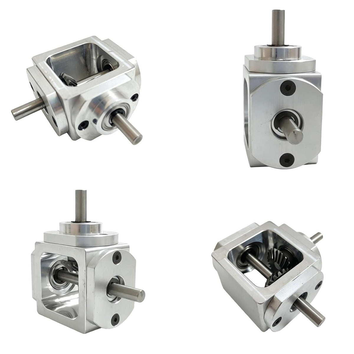90 Degree Right Angle Gearbox 1:1 Bevel Gear Drive
